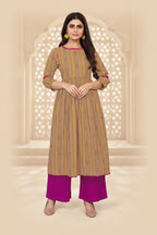 The Ochre & Magenta Flared Empire Set