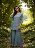 Slate Grey Mandala Fusion Co-ord Set