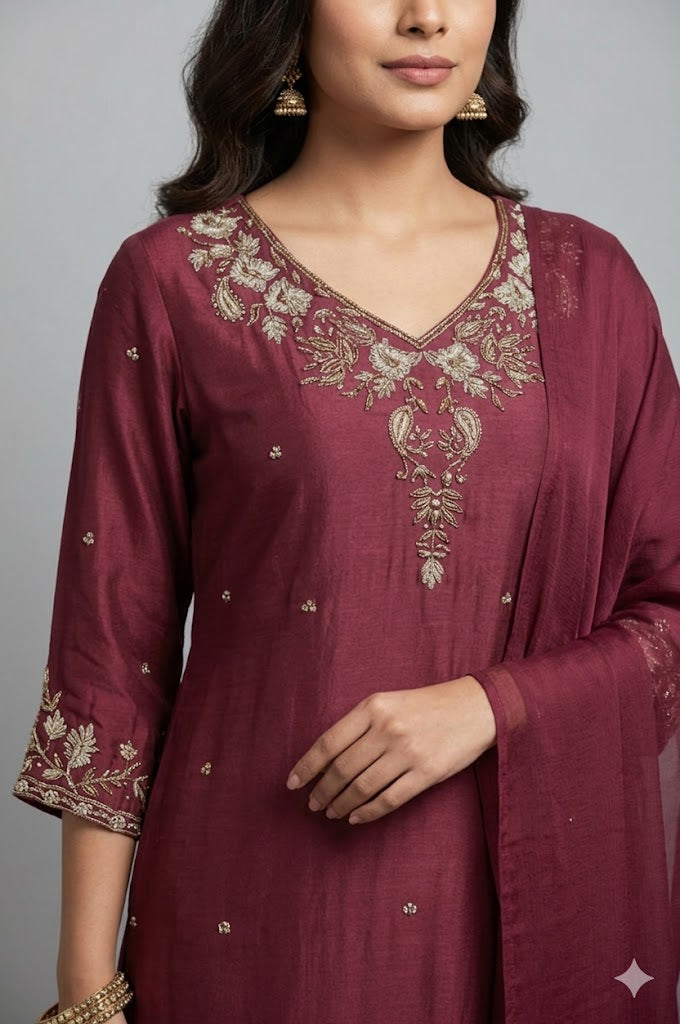 Mushroom & Sailboat Embroidered Tunics Sets